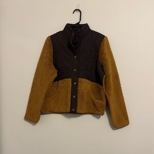 Brown sherpa jacket